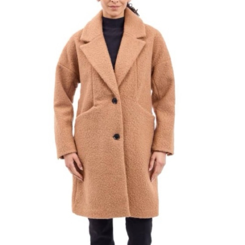 NWT BCBGMaxAzria Teddy Fur Coat